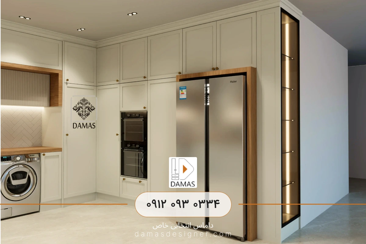 طراحی و اجرای کابینت آشپزخانه در کرج